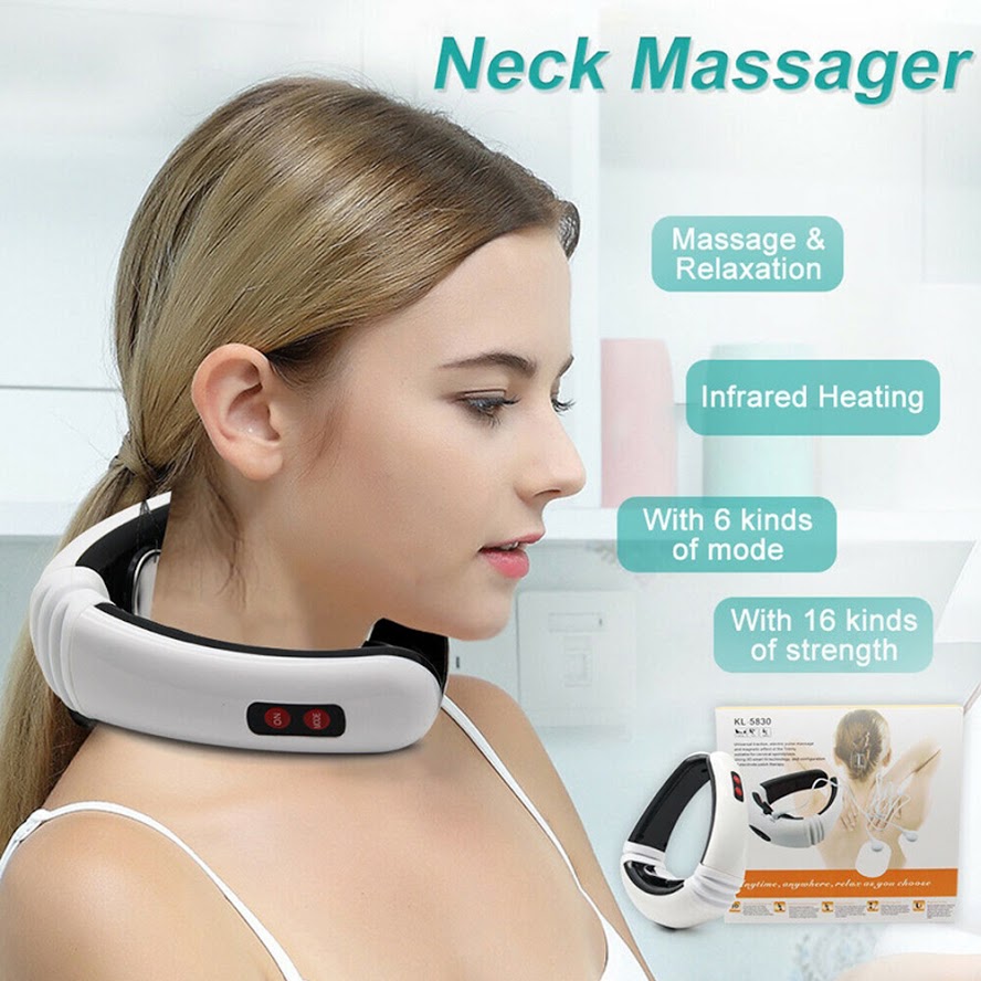 HoMedics Vibration Neck Massager W Heat 2-Speed Portable Soft Foam Dual  Power - Nokomis Bookstore & Gift Shop