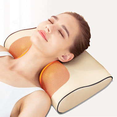 Massage Pillow Neck Massager Infrared Heating Electric Back Body