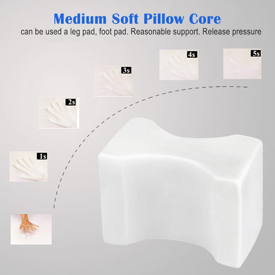 Memory Foam Knee Pillow – Dr. Comfy