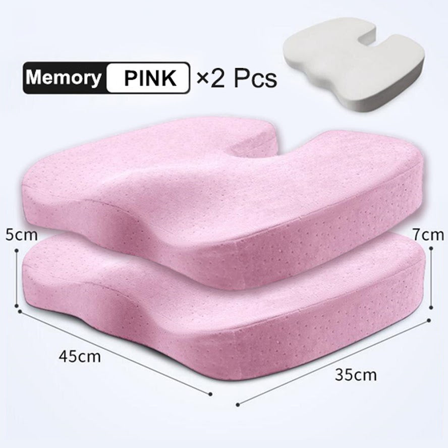 Up To 83% Off on Memory Foam Seat Cushion Lumb